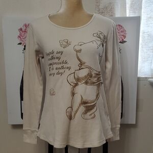 Winnie The Pooh Top Size Large
